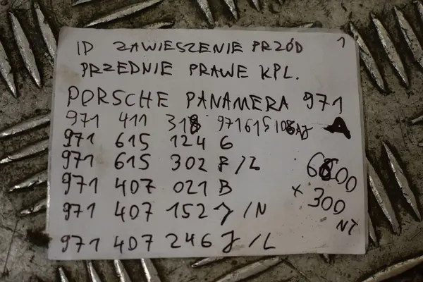 Set di sospensione anteriore destra Porsche Panamera 971 image 5