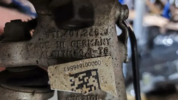 Set di sospensione anteriore destra Porsche Panamera 971 image 6