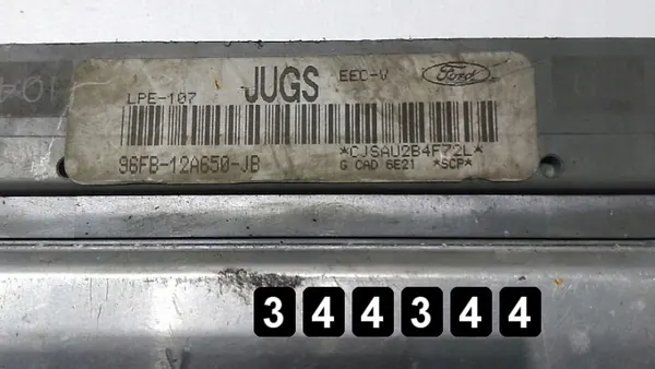 Ford Fiesta ECU OEM AM-344344 - Malli 1996 image 3
