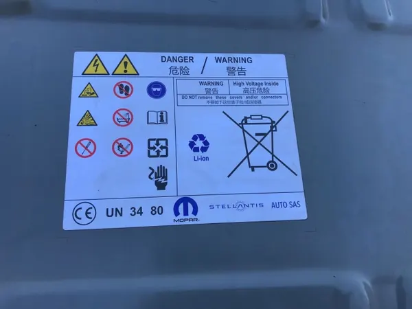 OEM 9865684480 Akku 81Ah 350V Peugeotille image 6