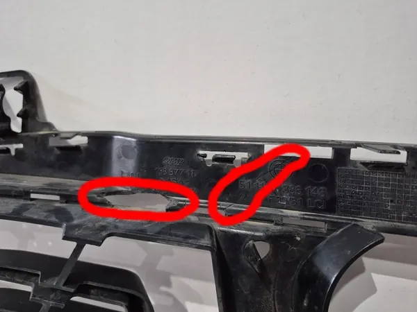 Griglia paraurti anteriore destra BMW 3 F30/F31 LCI OE image 7