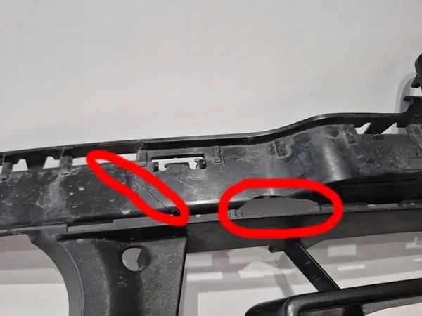 Griglia paraurti anteriore destra BMW 3 F30/F31 LCI OE image 8