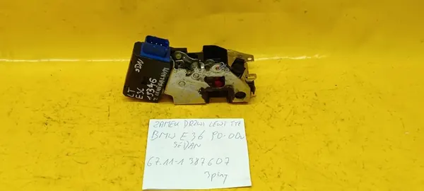 Vänster Bakdörrslås BMW E36 67111387607 image 2