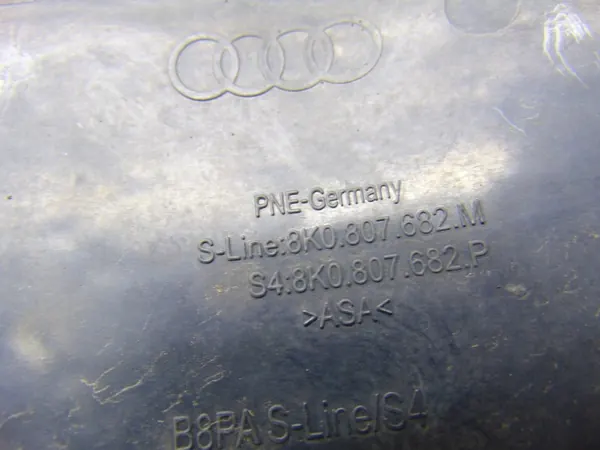 Grille de Pare-Chocs Avant Droit Audi A4 B8 S-Line 8K0807682M image 6