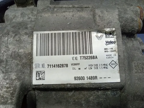 Dacia AC-kompressor OEM 926001489R - 1.5 DCI 90hk image 7