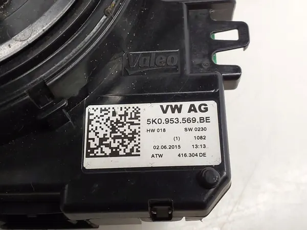 VW Caddy IV 2019 Fita de Direção 5K0953569BE image 3