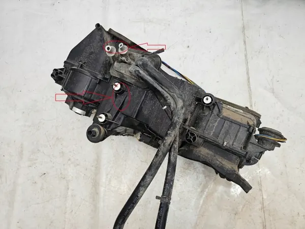 Lämmityspuhallin Jeep Wrangler TJ 96-06 OEM WranglerTJNagrzewnica image 2
