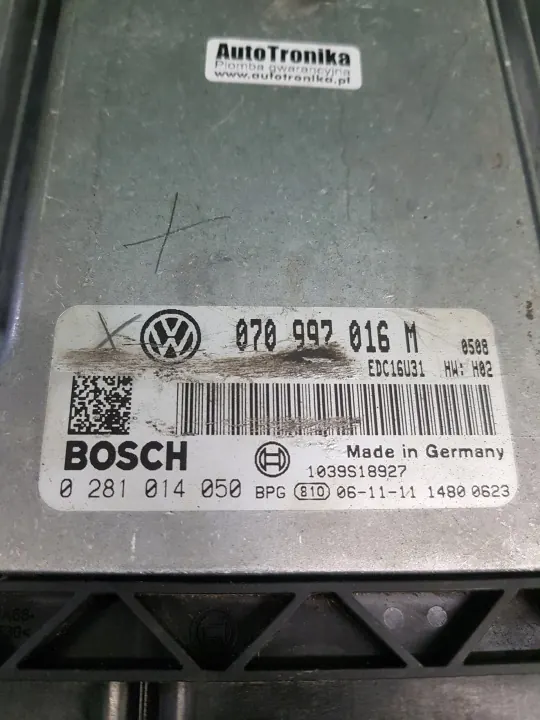 Moottoritietokone OEM 0281014050 VW T5:lle image 3