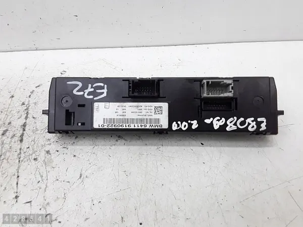 BMW klimatkontrollmodul OEM 6411919092201 - Begagnad image 3