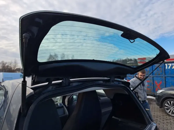 SMARTFORTWO451 Achterklepglas met Spoiler en Stoplicht image 5