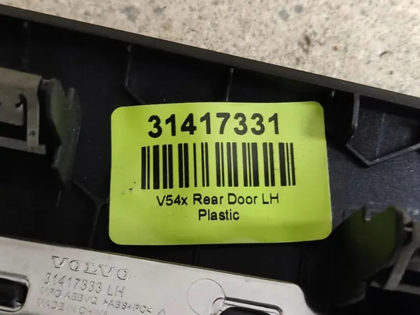 Volvo S90/V90 Bakdörrspanel Vänster OEM 31417331 image 3