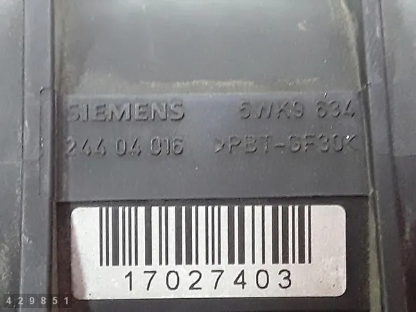 Luftmassenmesser Opel Vectra 2003 24404016 5wk image 4