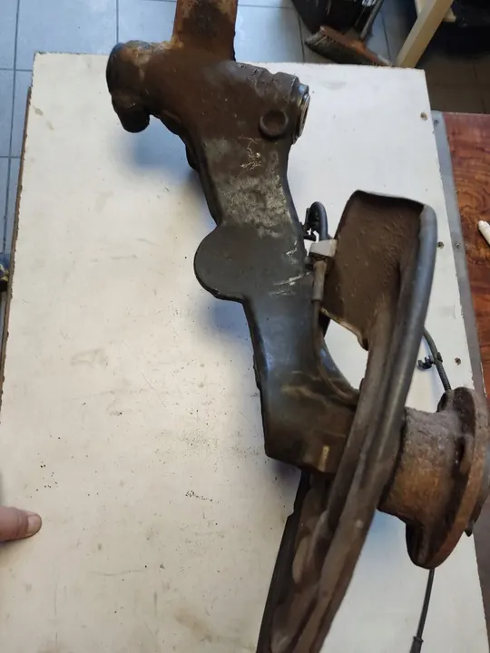 Braccio di controllo posteriore destro Citroen C5 II 2.0 HDi 5175AQ image 3