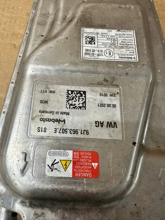 Webasto verwarmingsmodule OEM 9J1963507E voor Audi E-Tron image 3