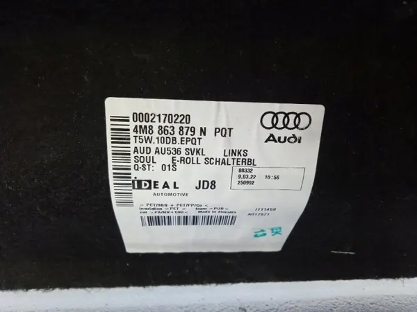 Audi SQ8 Q8 kofferbakbekleding links OEM 4M8863879N image 8