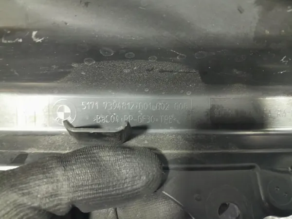 Painel inferior pára-brisas BMW X3 G01 LCI OEM 7394812 image 6