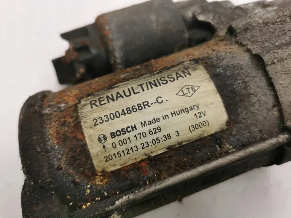 Motor de arranque Renault Kadjar 2016 image 2