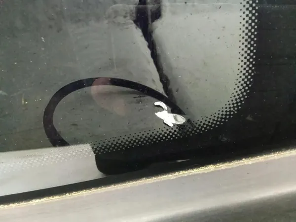 Gebruikt VW achterruit rechts OEM 7N0845298J Sharan image 6