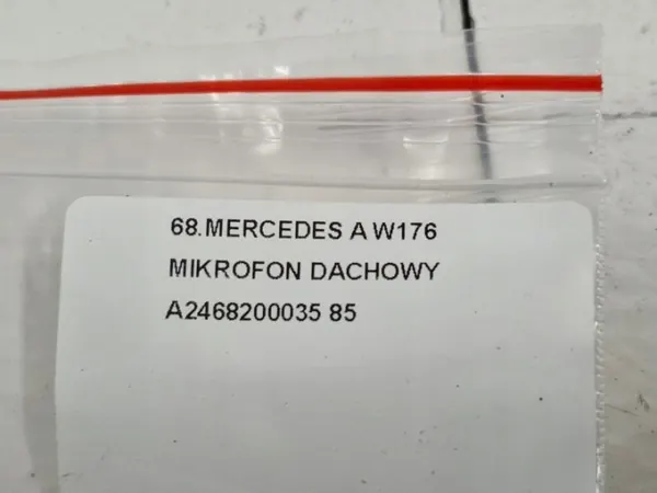 Microphone de toit Mercedes A W176 OEM A2468200035 image 5