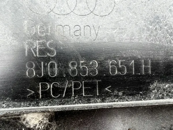 Grille Audi TT 2006-2014 Front OEM 8J0853651H image 7