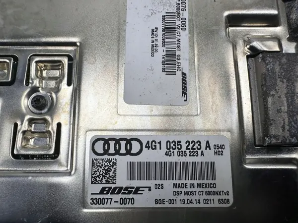 Audi A8 S8 D4 Audioversterker OEM 4G1035223A image 3