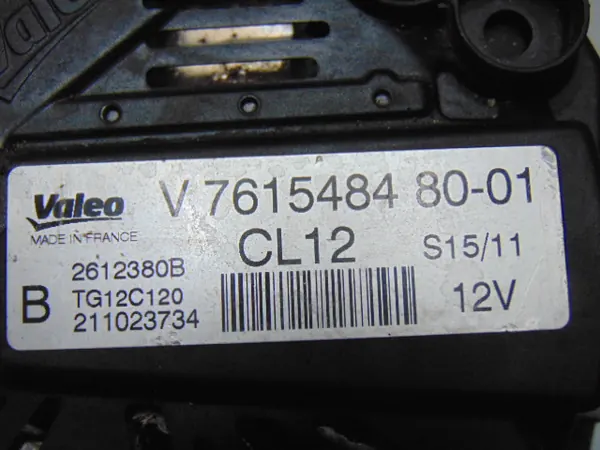 MINI COOPER R55 R56 Vaihtovirtageneraattori VALEO 120A image 4