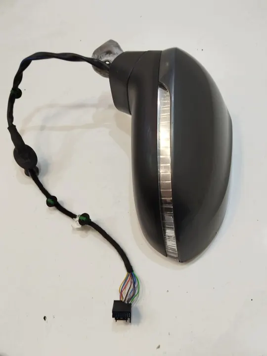 Left Mirror VW Passat B8 LR7H Complete 13-Pin UK image 2