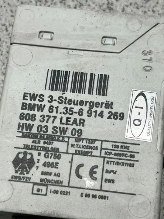 Kit d'allumage BMW OEM 7506366 pour Série 5 Touring image 6