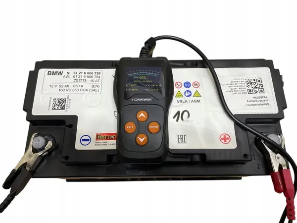 Batterie AGM OEM 6806758 92Ah 850A pour BMW image 6