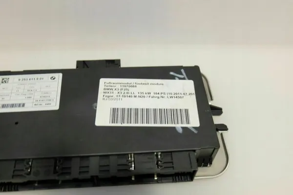 Module d'éclairage BMW OE d'occasion OEM 9253611 image 5