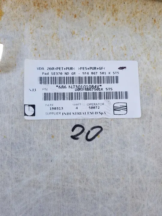 OEM 5F4867501K Plafonnier pour SEAT Leon III 5F image 7