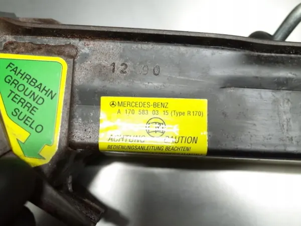 Macaco Mercedes SLK R170 OEM A1705830315 - Usado image 3