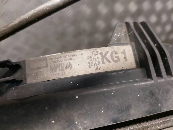 Radiador de Agua + Ventilador Opel Vectra C image 6