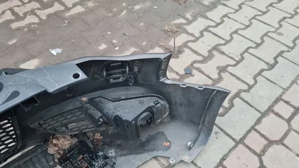 Audi A5 8T Lift 12-15 Parachoques Delantero Rociadores Xenon image 5