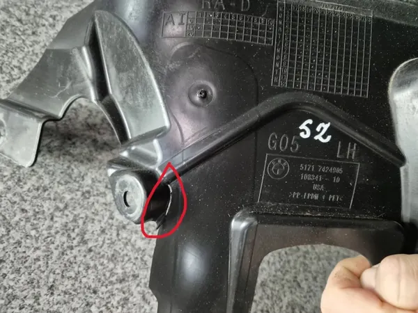 Para-lamas dianteiro esquerdo OEM 7424905 BMW X5 G05 image 4
