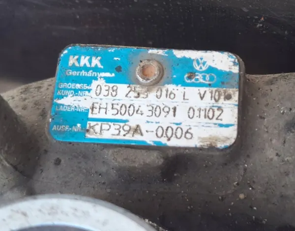 Turboaggregat 1.9 TDI VW Volkswagen Bora I image 3