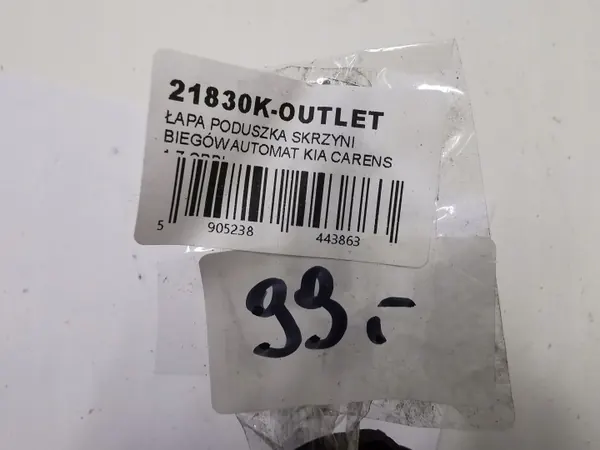 Vaihteiston tuki OEM 21830K Kia Carens 1.7 CRDI image 6