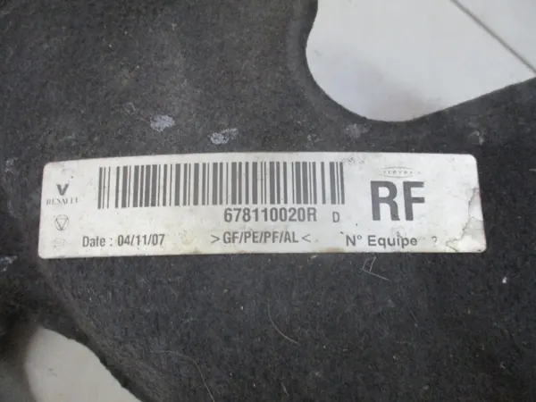 Isolation cloison OEM 678110020 pour Laguna 3 image 4