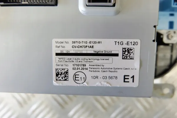 Bordcomputer OEM 39710T1GE120 für Honda CR-V image 10