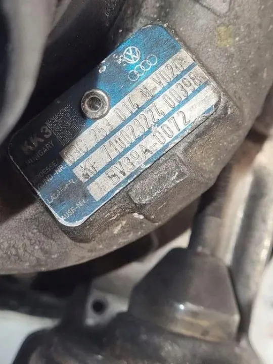 Turbo VW Golf Plus 1.9L Diesel 03G253014M image 5