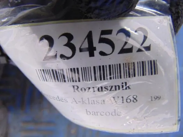 MERCEDES W168 1.4B MOTOR DE ARRANQUE A1661510001 image 7