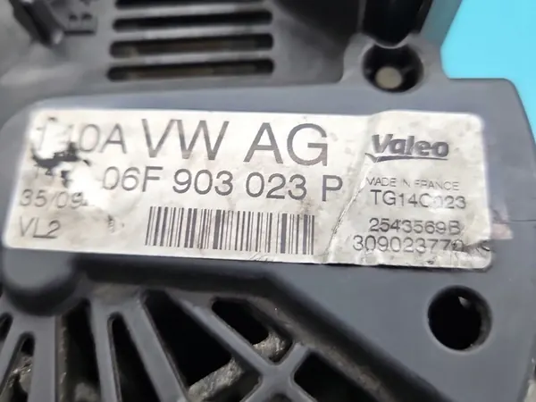 Vaihtovirtageneraattori Skoda Superb II 2.0 TDI image 6