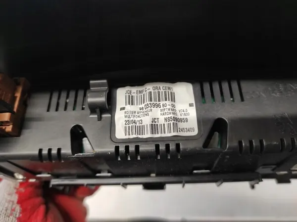 OEM 9803399680 Radio-Display voor Peugeot Partner II image 5