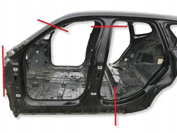 BMW OEM PRÓG B A PRZEDNI ŚRODKOWY BOK AUTA BMW U11 KULA 0909 image 7