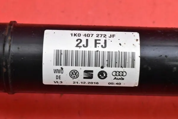 Semi-eixo dianteiro direito manual OEM 1K0407272JF Skoda Yeti image 9