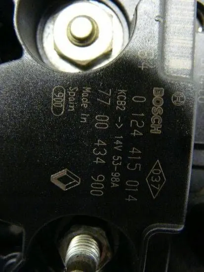 ALTERNATOR RENAULT LAGUNA II 0124415014 image 4