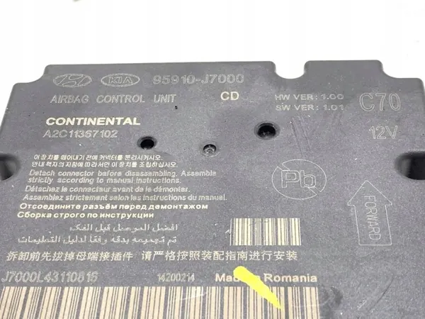 OEM 95910-J7000 Airbag Sensor voor Kia Ceed image 3