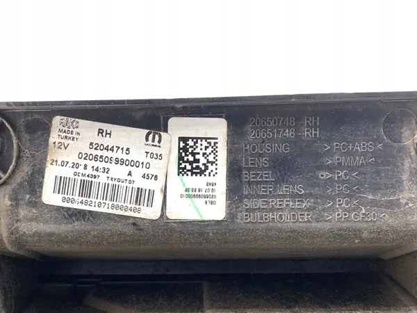 Luz Trasera Derecha Fiat Doblo II 52044715 image 3