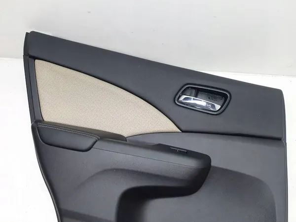Painel de porta traseira esquerda Honda CR-V IV Couro bege OEM image 3