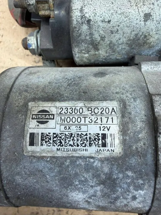 Startmotor Nissan Juke OEM 23300BC20A 1.6 Benzine image 3